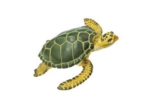 Figurine tortue verte marine