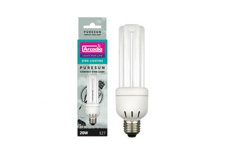 PureSun Compact Bulb 2,4% pour oiseaux