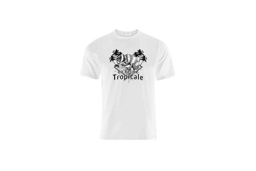 T-shirt enfant - logo caméléon - Blanc