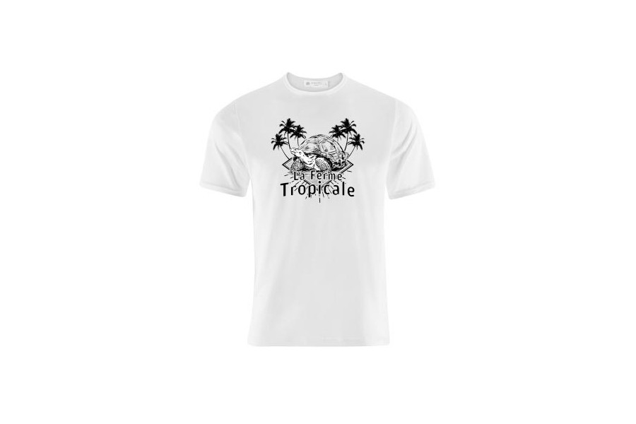 T-shirt enfant - logo tortue - Blanc