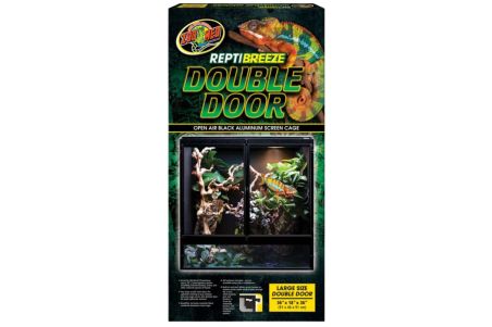 ReptiBreeze Double Door, Terrarium Grillagé