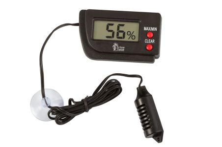 Thermomètre Hygromètre digital pour terrarium avec sonde Trixie