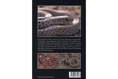 Snakes of the Syrian Arab Republic