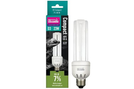 Compact Lampe UVB 7% 23w