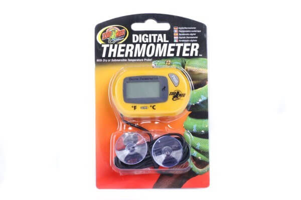 Thermomètre digital avec sonde- terrarium. animallparadise