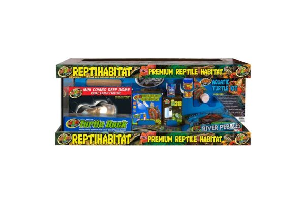 Kit complet tortue aquatique 70 cm Kit complet tortue aquatique 70 cm