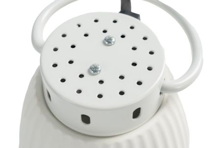 Dome blanc en céramique 14 cm