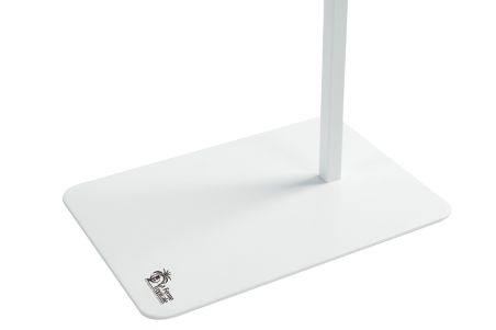 Support double blanc pour dôme