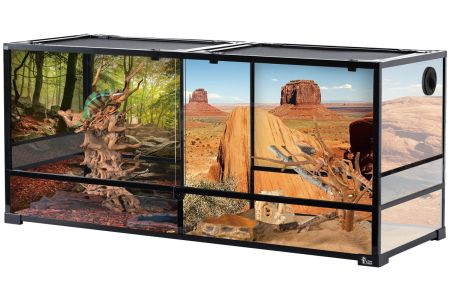 Terrarium en kit avec séparation amovible