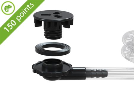 Système de drainage pour paludarium La Ferme Tropicale