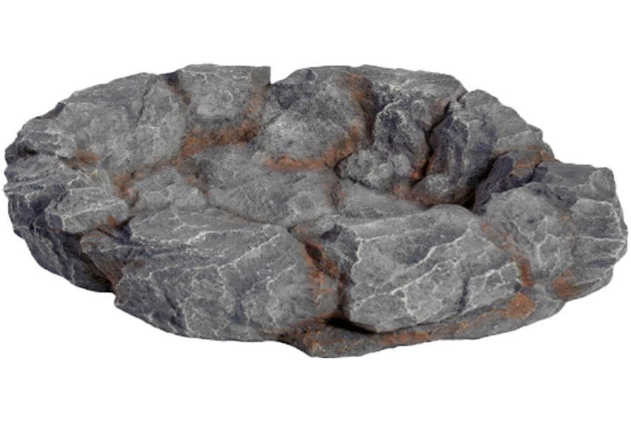 Drinking bowl grey stone moyen