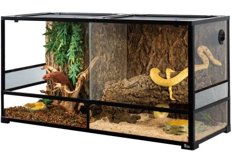 Terrarium en kit avec séparation amovible