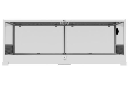 Terrarium en KIT 120 x 45 x 45 cm "Laqué blanc"