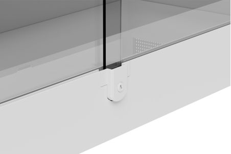 Terrarium en KIT 120 x 45 x 45 cm "Laqué blanc"