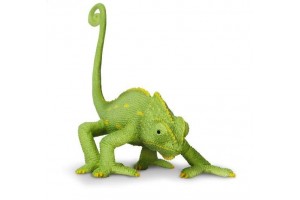 Figurine Bébé Caméléon Casqué