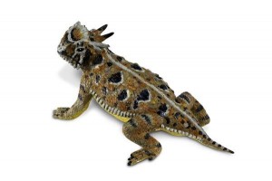 Figurine Lézard à Cornes