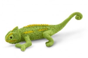 Figurine mini caméléon