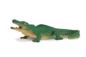 Figurine mini crocodile