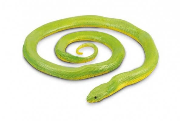 Figurine Serpent Vert