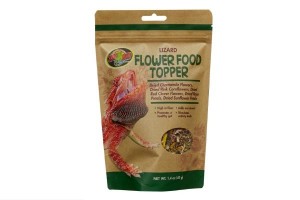 Lizard Flower Food Topper