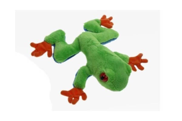 Peluche rainette aux yeux rouges Peluche rainette aux yeux rouges
