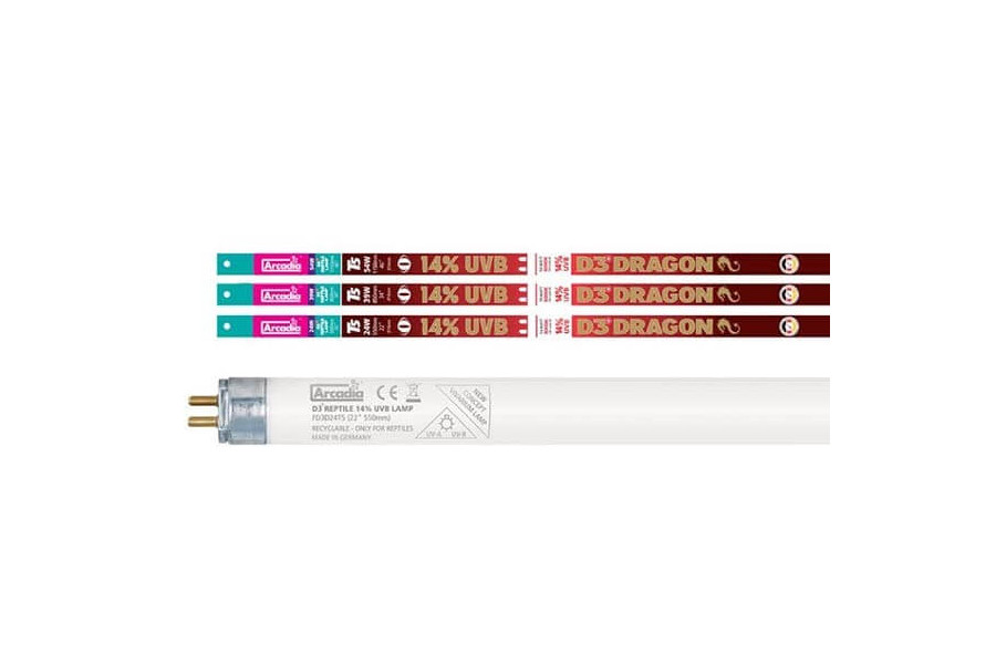 Dragon Lamp T5, tube fluorescent 14% UVB Dragon Lamp T5, tube fluorescent 14% UVB