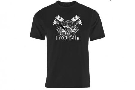 T-shirt homme - logo tortue - Noir