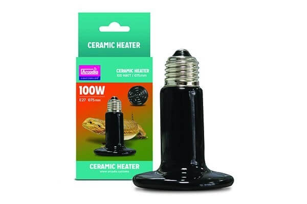 Ceramic Heater - Lampe céramique noire