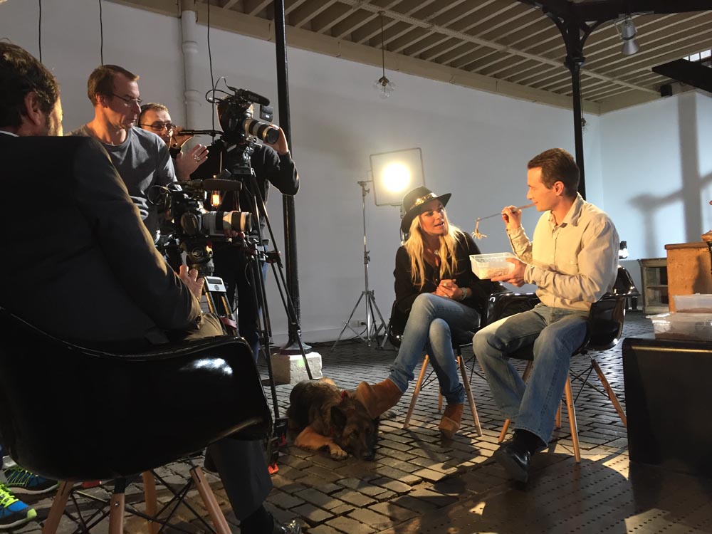 Tournage de l'émission Animaux Stars