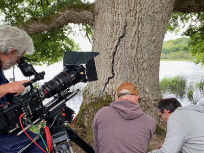 Tournage du film Le Chêne