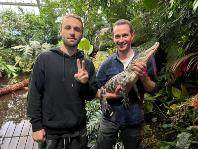 Tournage d'une vidéo avec Squeezie !