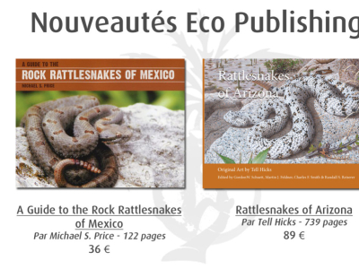 [Nouveautés livres] Crotales du Mexique et d'Arizona
