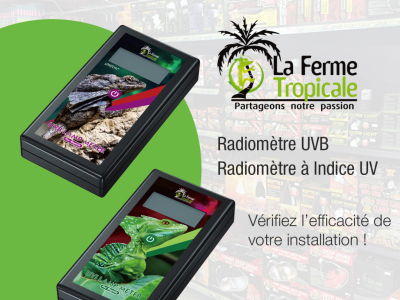 [NOUVEAUTÉ] Radiomètres La Ferme Tropicale